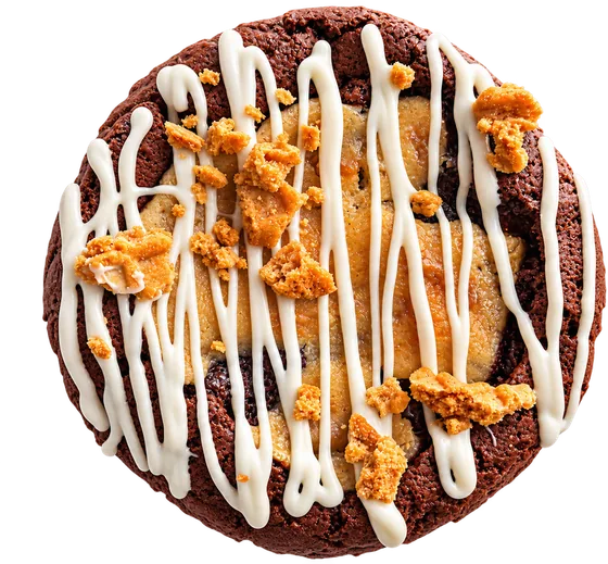 Caramel Apple Pie cookie