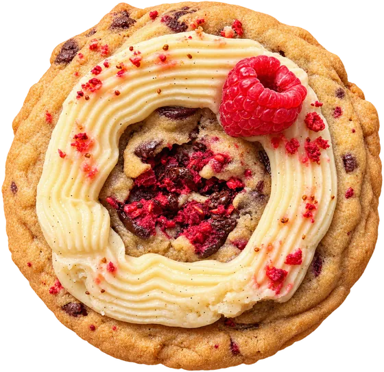 Raspberry Noir cookie (sold out)