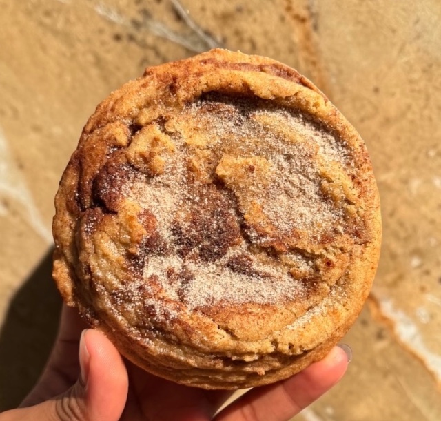 Snickerdoodle cookie (sold out).